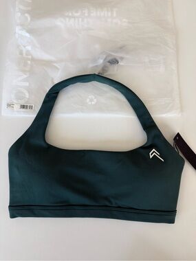 Oner Active Easy Lift Halter Bralette Racing Green M